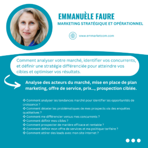 Du marketing à la communication, Emmanuèle Faure